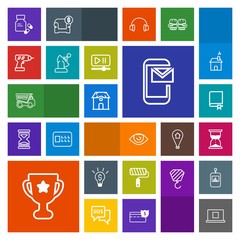 Modern, simple, colorful vector icon set with body, vehicle, sand, medicine, architecture, internet, hourglass, home, truck, brush, paint, sign, profile, human, idea, tipper, medical, clock, web icons