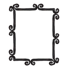 3D decorative victorian rustic hand made frame

