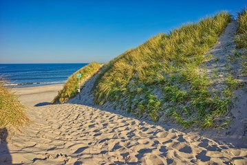 Strandübergang zur Nordsee, Dänemark