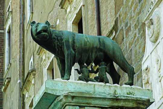Capitoline she-wolf in Rome