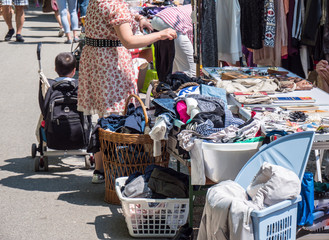 Flohmarkt in der Altstadt
