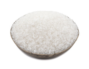 White Sugar isolated on White Background