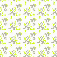 geometric abstract color seamless pattern quality vector illustration for your design