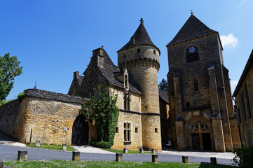 Fototapeta na wymiar Village de Dordogne