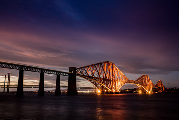 Queensferry forth bridge