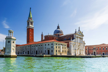 Cathedral of San Giorgio Maggiore in Venice. Italy