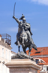 Obraz premium Monument to Victor Emmanuel II in Venice . Established in 1887