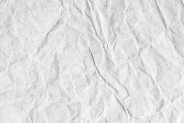 Fototapeta na wymiar Texture of old white parchment,crumpled paper cardboard for background 
