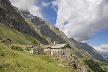 Almdorf im Gran Paradisogebiet