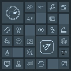 Modern, simple, dark vector icon set with female, cigarette, web, money, addiction, banking, communication, white, hair, laptop, , email, equipment, pc, speech, home, estate, debit, sign, id, no icons