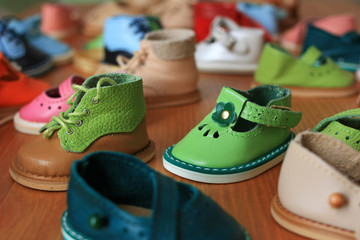 Doll colored shoes
