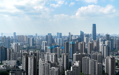 Fototapeta na wymiar Beautiful view of chongqing city skyline
