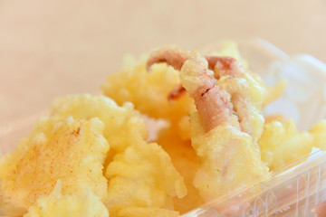 呼子名物　いかの天ぷら