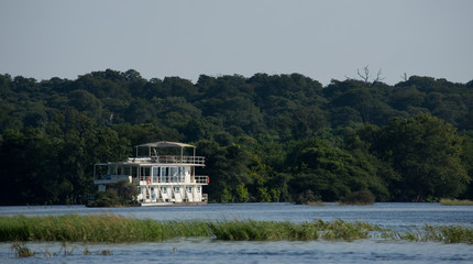 Houseboat on the Chobe