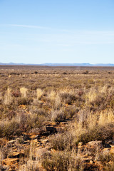 The Karoo is a vast desert wilderness in South Africa. Very arid and remote but very beautiful.