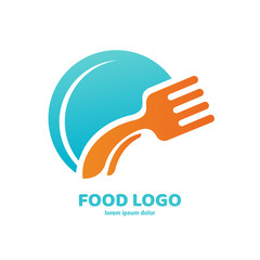 Business food and drink concept. Vector cutlery illustration