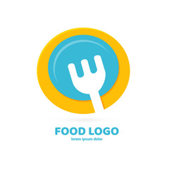 Business food and drink concept. Vector cutlery illustration