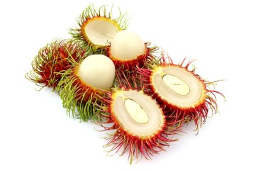 Rambutan sweet fruit