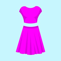 icons about Women Clothes with  and dress