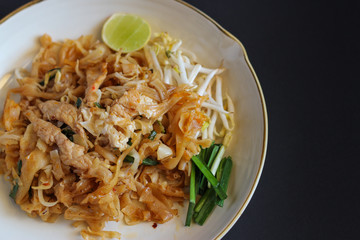 Thai food Pad thai , Stir fry noodles in padthai style