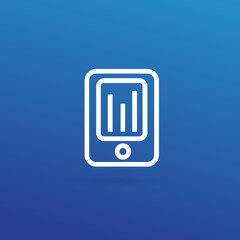 Illustration of business logotype bidding and auction.