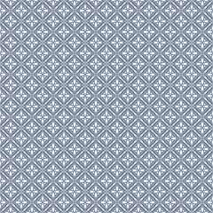 Retro Geometric pattern in repeat. Fabric print. Seamless background, mosaic ornament, ethnic style. 