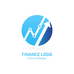 Illustration of business logotype bidding and auction.
