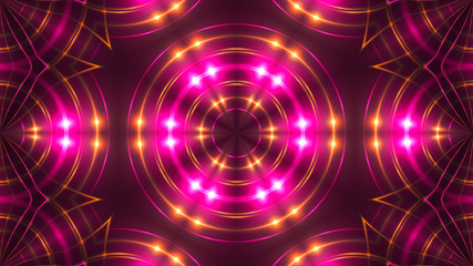 Abstract flood lights background. 3d rendering