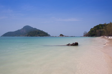Tropical beach at  Andaman Sea, Thailand