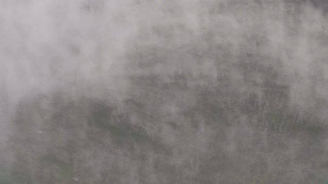 Slow motion shot of Beitou Thermal Valley (Hell Valley)