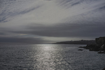 tramonto oceano portogallo