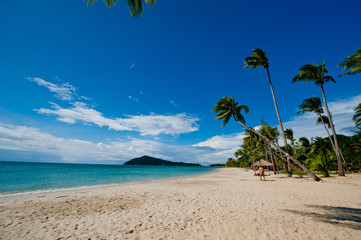 View of a typical Thai beach.