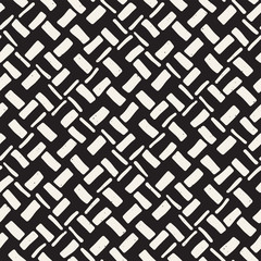 Hand drawn seamless repeating pattern with lines tiling. Grungy freehand background texture.