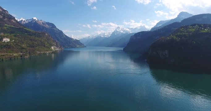 Rutli Meadow, Seelisberg and the Alps