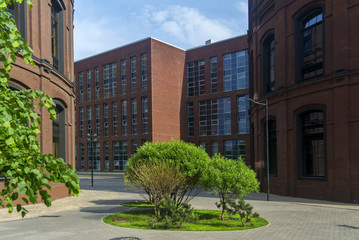 Business Office buildings in the old industrial quarter