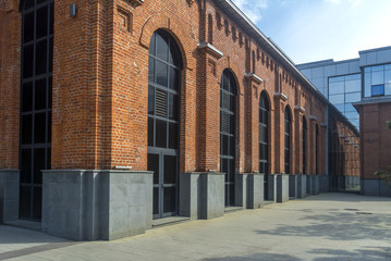 Business Office buildings in the old industrial quarter