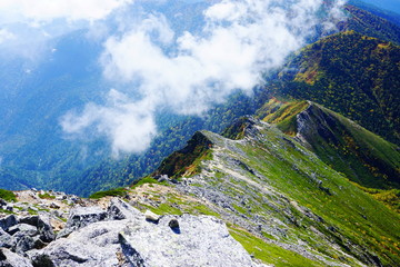 Mt. Jonen dake ridge trail, Nagano, Japan © 昌隆 坂本
