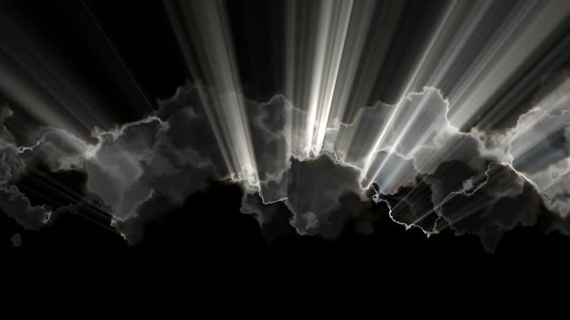 Fancy light effects in a dark background