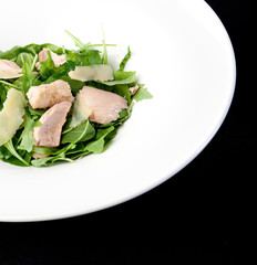 Ensalada atún y espinacas