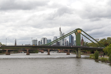 Frankfurt city view