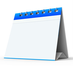 3d detailed binder calendar