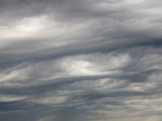 Fototapeta premium spectacular gray rain clouds