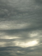 spectacular gray rain clouds