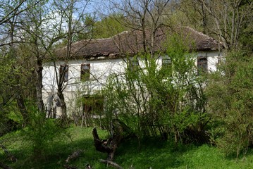old house in the village
