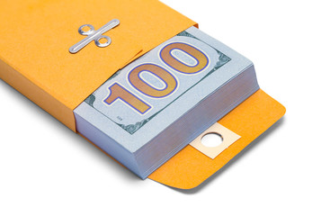 Cash Envelope Close Up