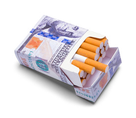 Pack of Money Cigarettes