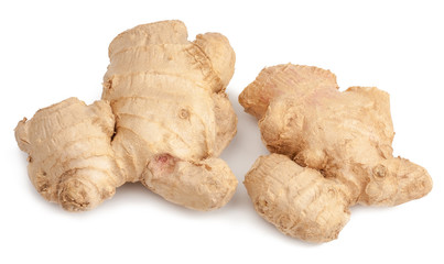 ginger root isolated on white background
