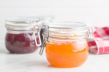 Fruity jam jelly.