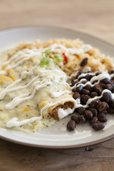 Chicken Enchiladas