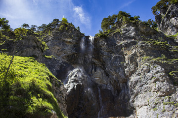 Fototapeta na wymiar Wasserfall Ötschergräben